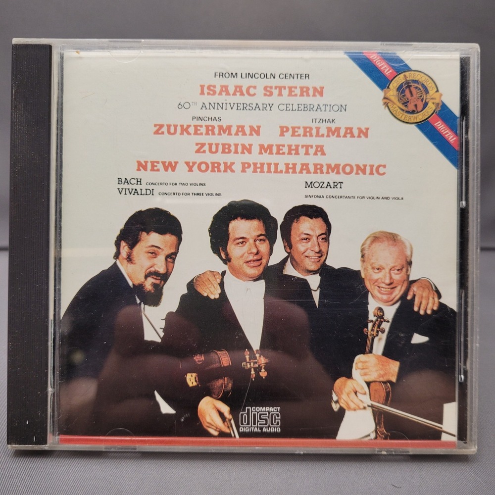 60th Anniversary Celebration by Isaac Stern (CD, 1981)